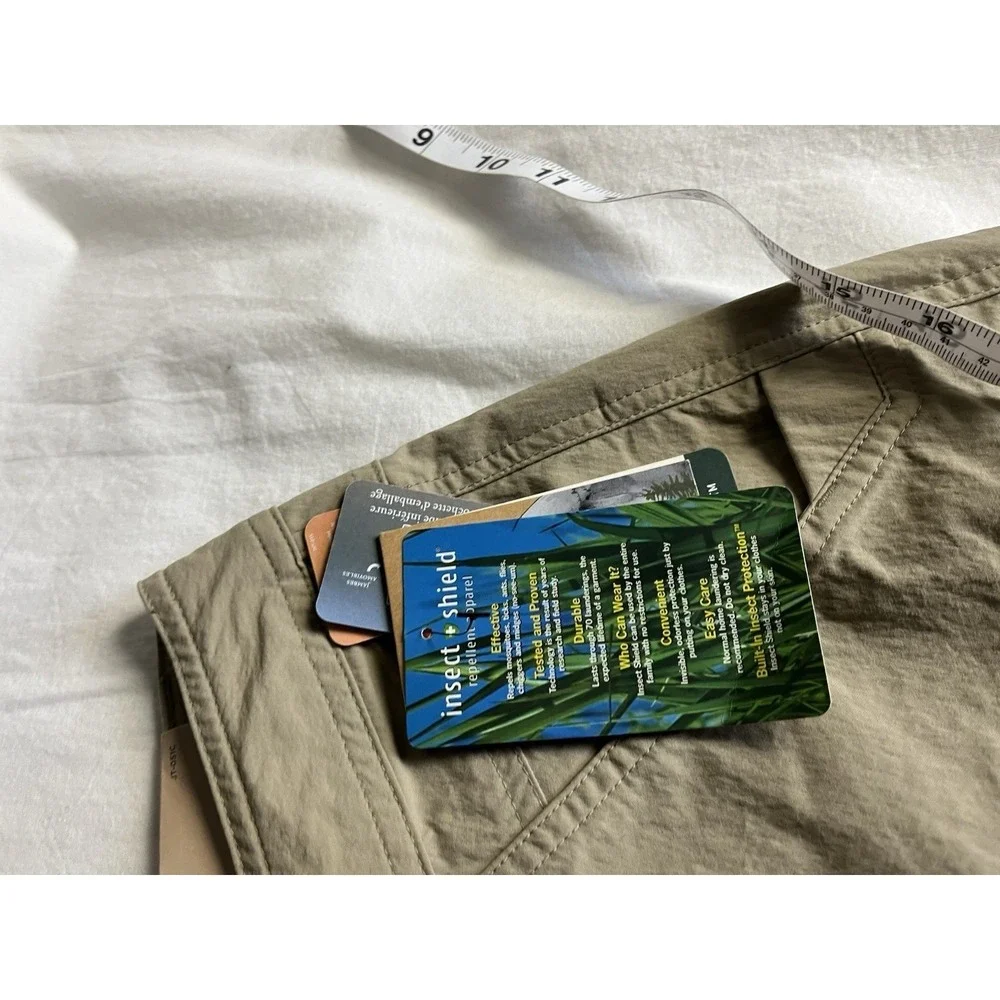 Royal Robbins Convertible Cargo Pants Mens US 38/ 32 Outdoor Hiking‎ Beige New
